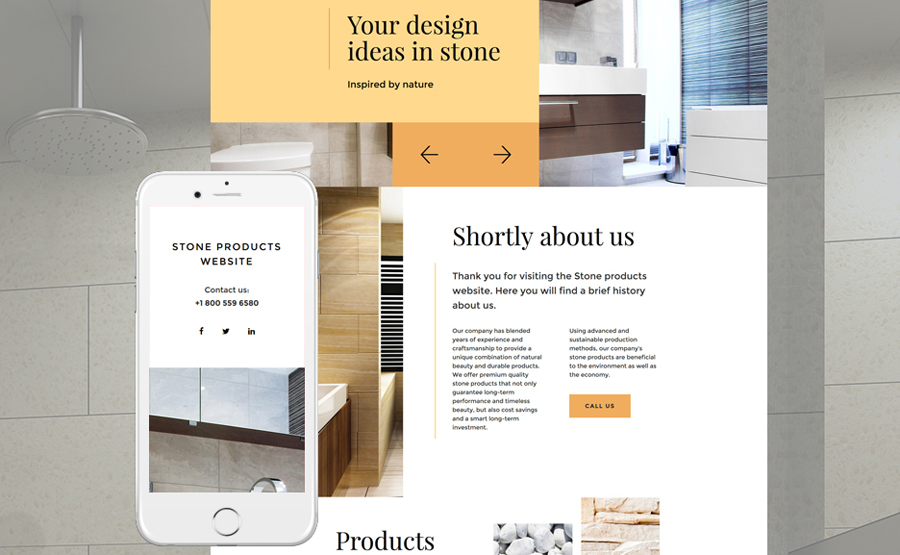 contrast in web design