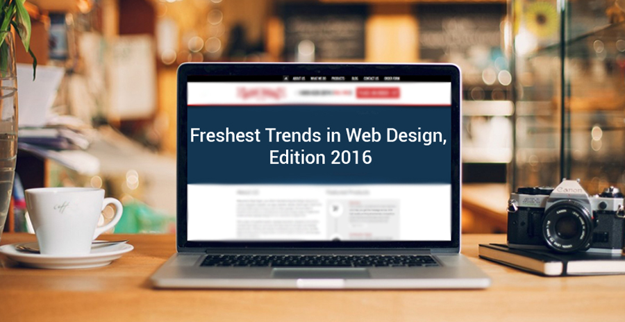 web design trends 2016