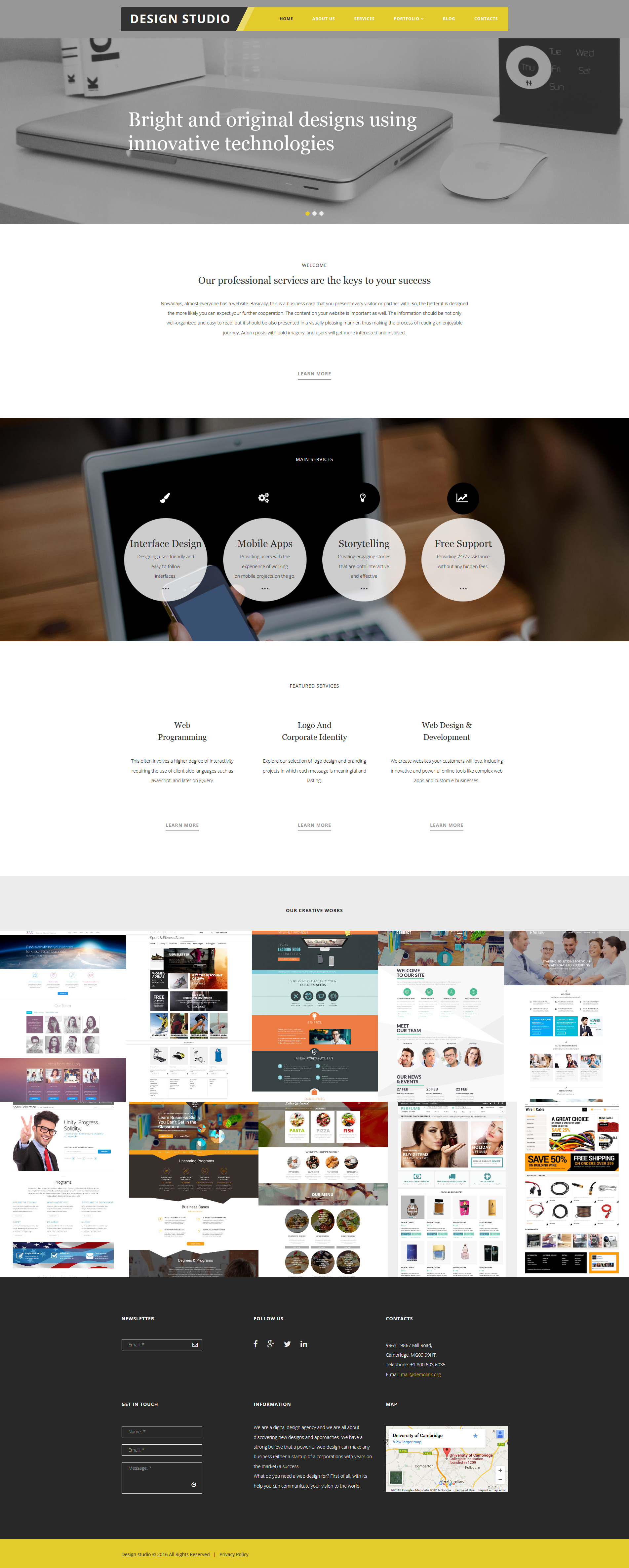 18 Leading CMS Website Builders Free Templates Online